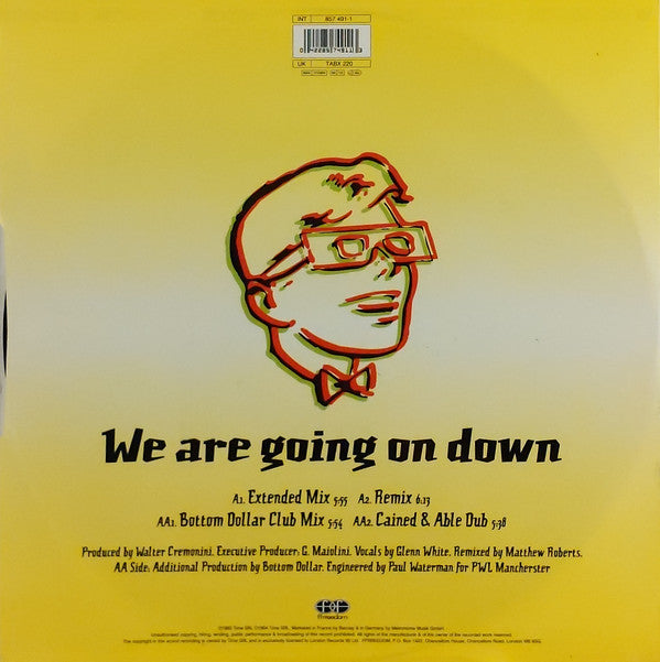 Deadly Sins : We Are Going On Down (12", Single)