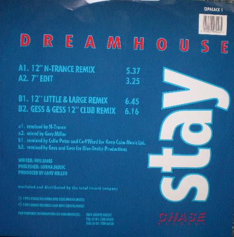 Dreamhouse (11) : Stay (12", Maxi)