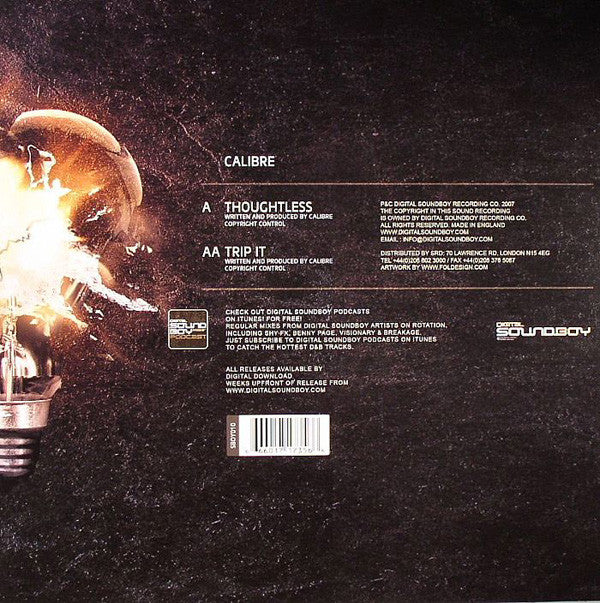 Calibre : Thoughtless (12")