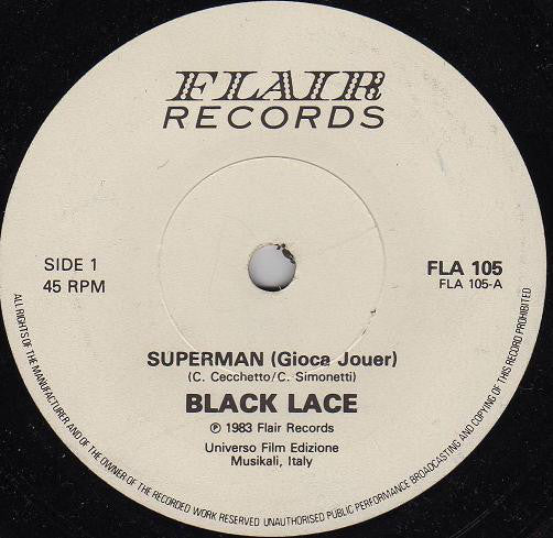 Black Lace : Superman (7", Single, Pap)