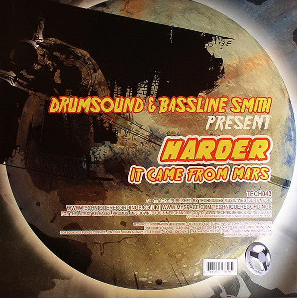 Drumsound & Simon "Bassline" Smith : Harder / It Came From Mars (12")