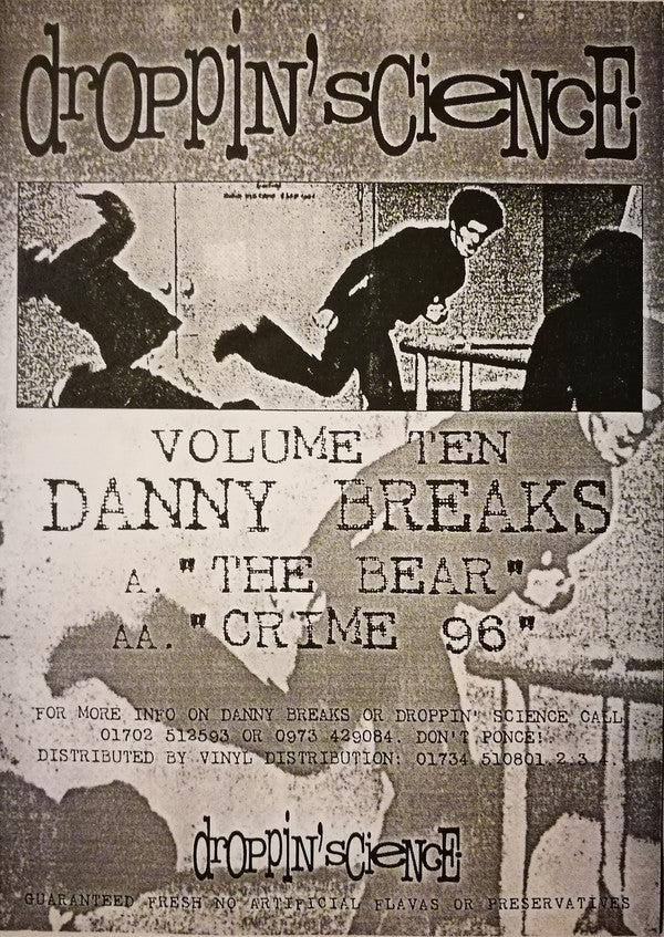 Danny Breaks : Droppin' Science Volume 10 (12", Promo)