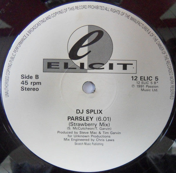 DJ Splix : Parsley (12")
