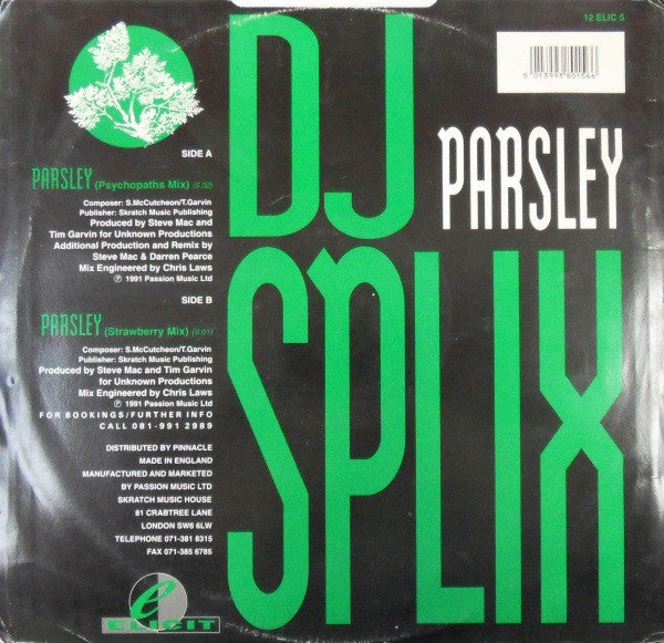 DJ Splix : Parsley (12")