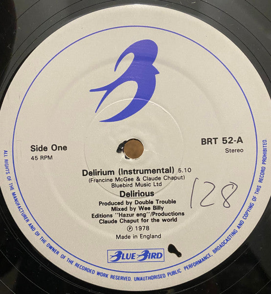 Delirious (2) : Delirium (12")