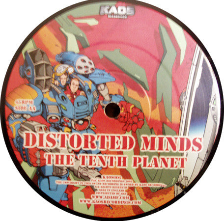 Distorted Minds : T-10 / The Tenth Planet (12")