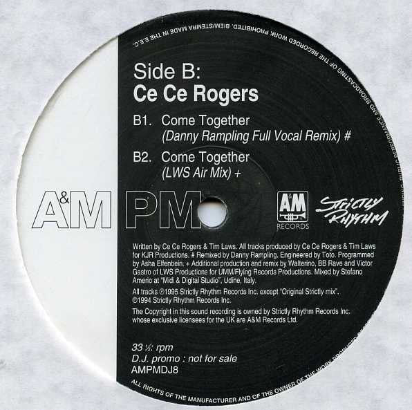 Ce Ce Rogers : Come Together (The Mixes) (2x12", Promo)