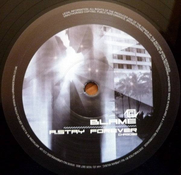 Blame : Stay Forever / Strikeforce (12")