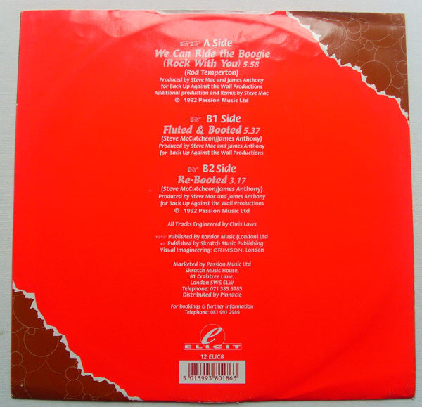 Bubbles (24) : We Can Ride The Boogie (Rock With You) (12")