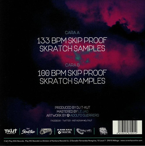 DJ T-Kut : Skratch Practice V.2 (7", Bla)