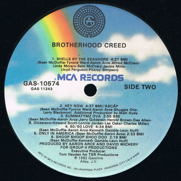 Brotherhood Creed : Brotherhood Creed (B.H.C.) (LP, Album)