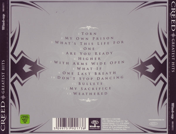 Creed (3) : Greatest Hits (CD, Comp + DVD-V, PAL)