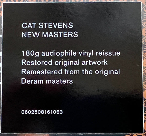 Cat Stevens : New Masters (LP, Album, RE, RM, 180)