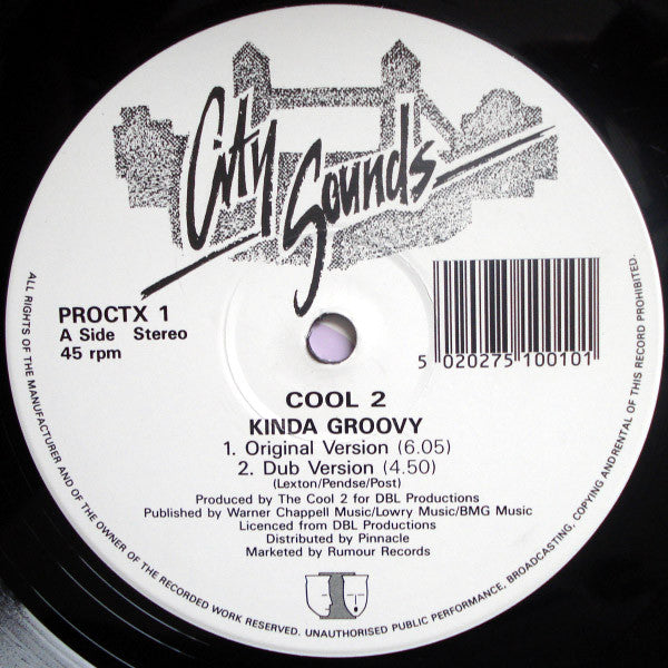 Cool 2 : Kinda Groovy (Original Version & Psychotropic Remix) (12")