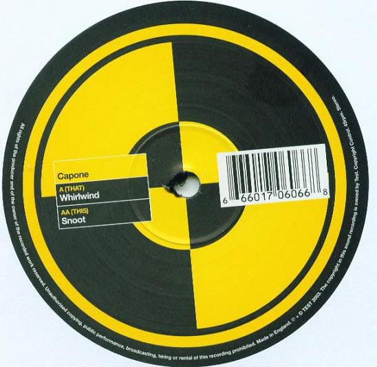 Capone : Whirlwind / Snoot (12")