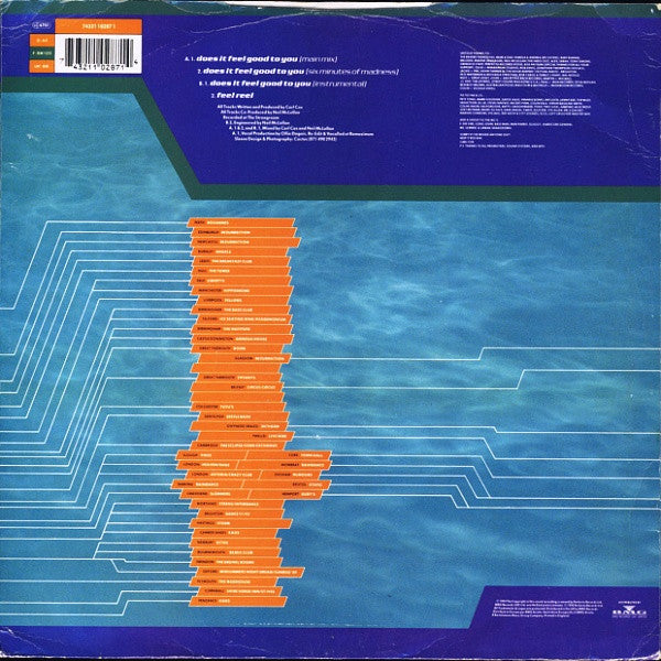 Carl Cox : Does It Feel Good To You (12", Lim)