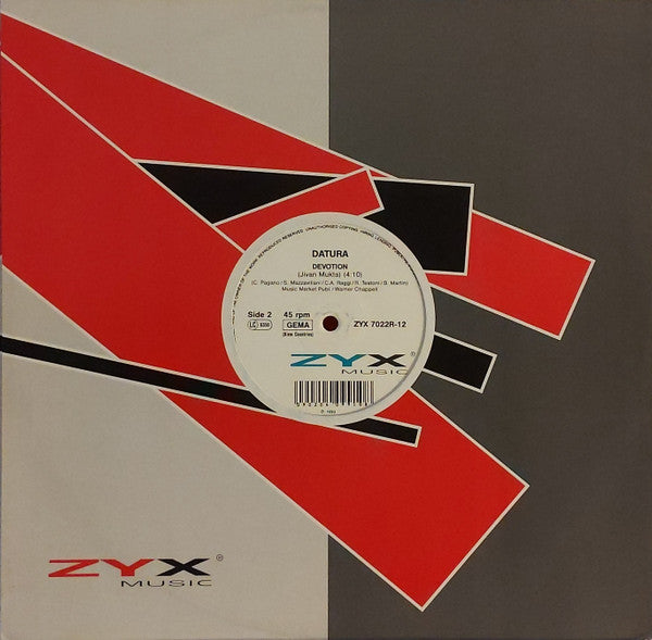 Datura : Devotion (12")