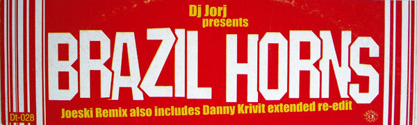 DJ Jorj : Brazil Horns (12")