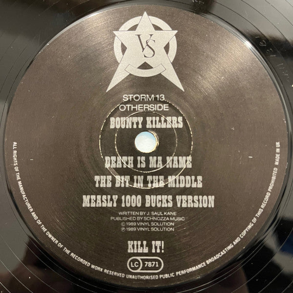 Depth Charge : Bounty Killers (12", Single, Bla)