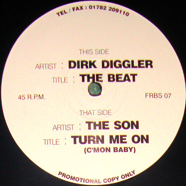 Dirk Diggler (4) / The Son : Shades Of Disco Vol 1 (12", Ltd, Promo, DJ )
