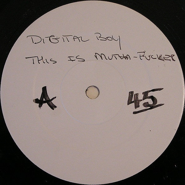 Digital Boy : This Is Mutha F**ker! (12", W/Lbl)