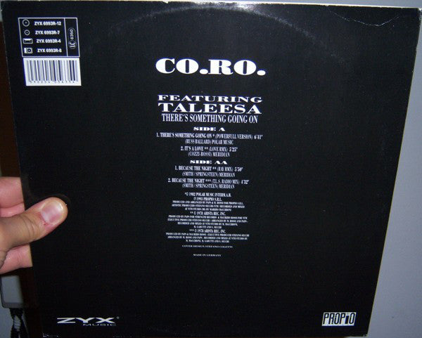CO.RO. : There's Something Going On (Remixes) (12", Single)
