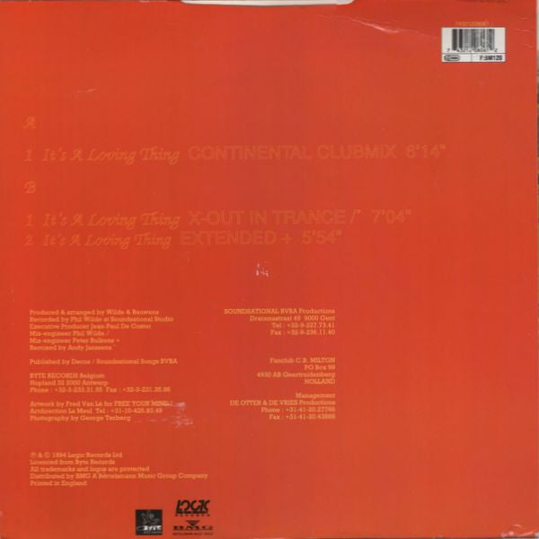 CB Milton : It's A Loving Thing (12", Single)