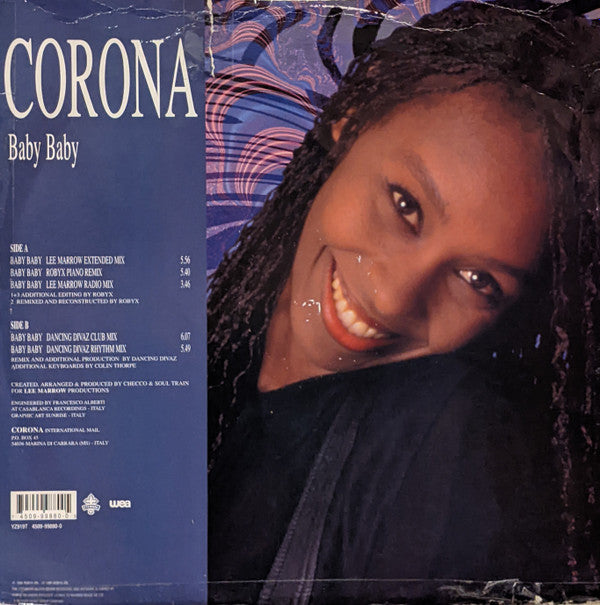 Corona : Baby Baby (12", Single)