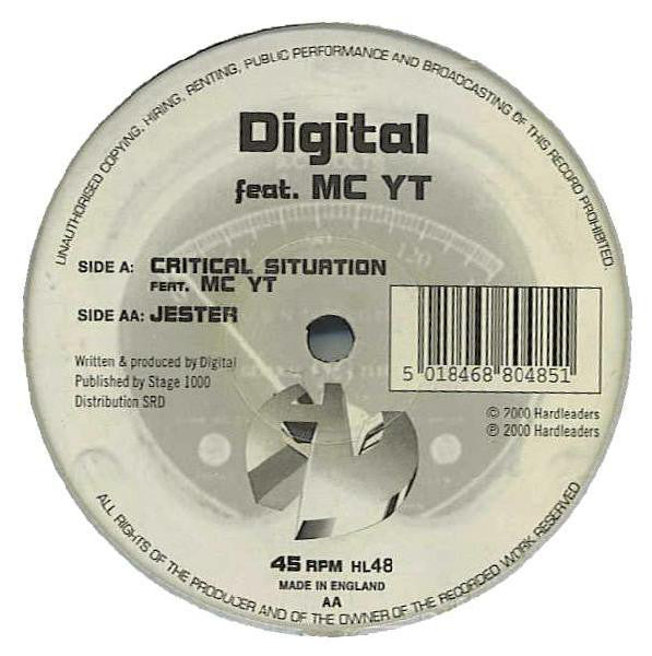 Digital Feat. YT : Critical Situation / Jester (12")