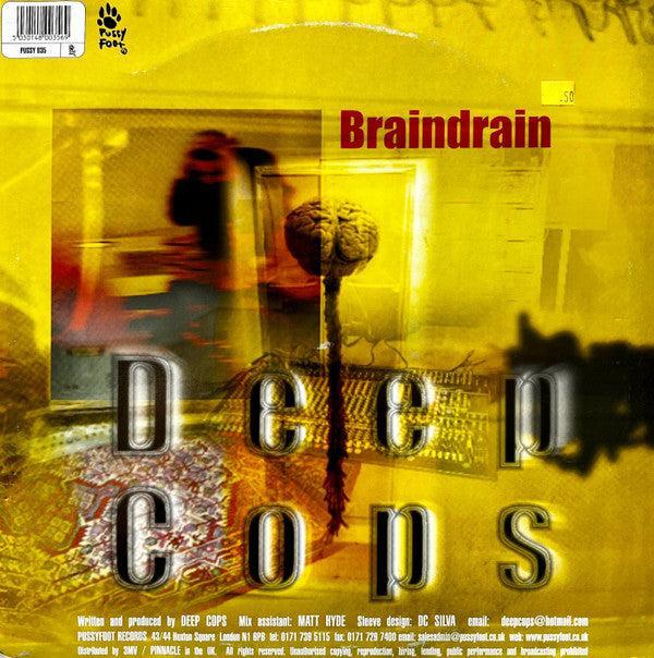 Deep Cops : Thought Control / Braindrain (12")