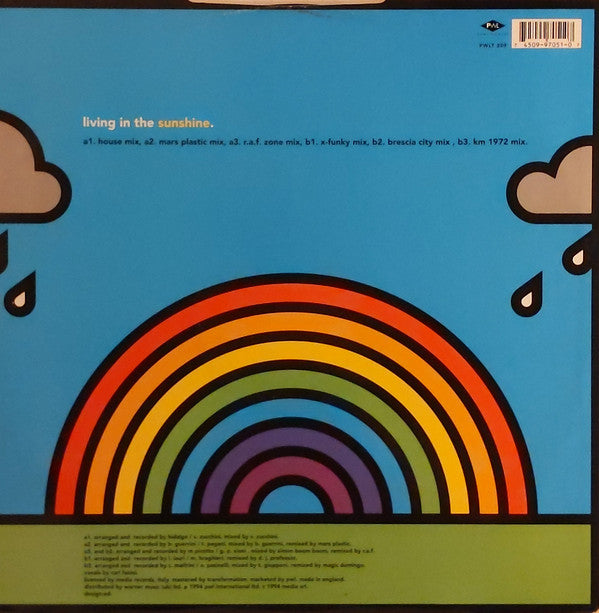 Club House Featuring Carl Fanini : Living In The Sunshine (12")
