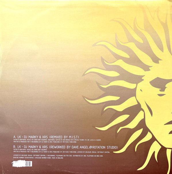 DJ Marky & XRS : LK (The Remixes) (12")