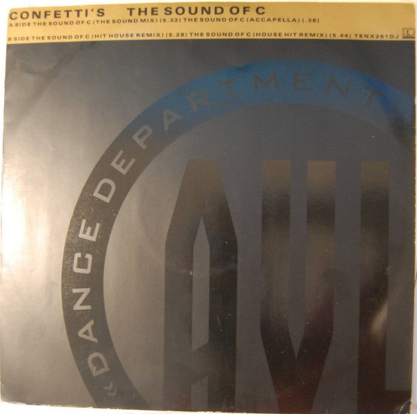 Confetti's : The Sound Of C (12", Promo)