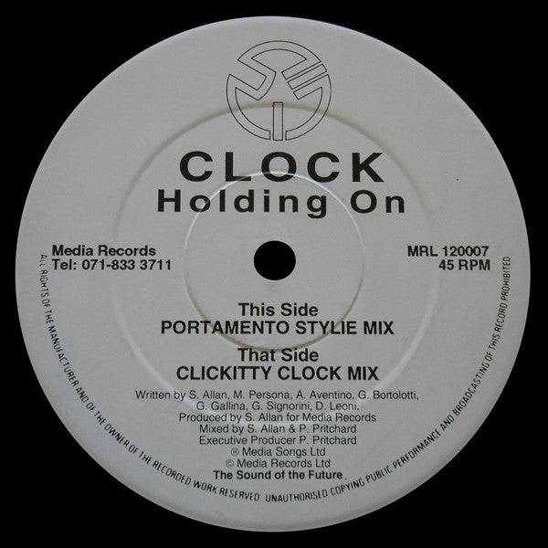 Clock : Holding On (12")