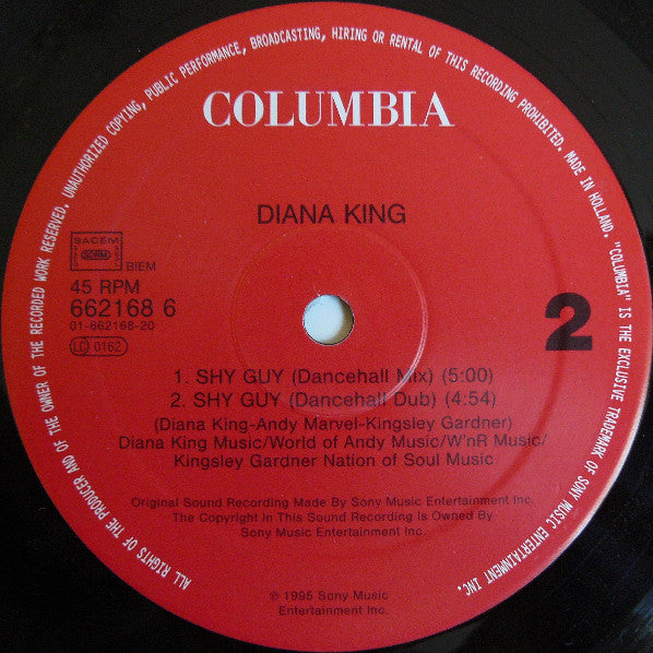 Diana King : Shy Guy (12")
