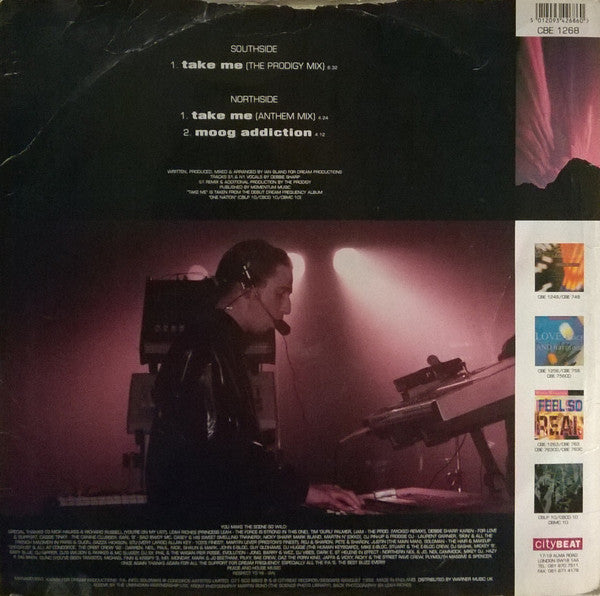 Dream Frequency Featuring Debbie Sharp : Take Me (12")