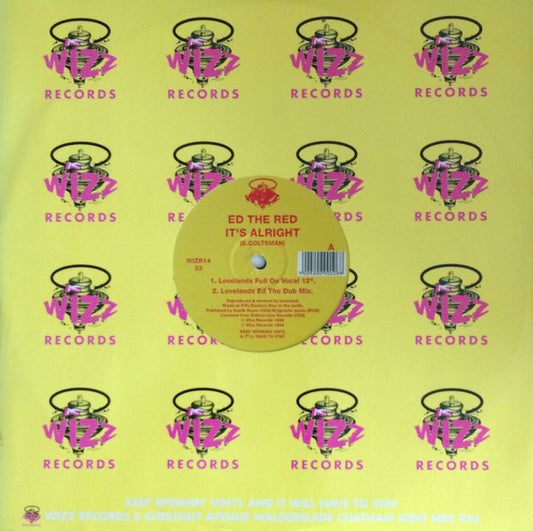 Ed The Red : It's Alright (12")
