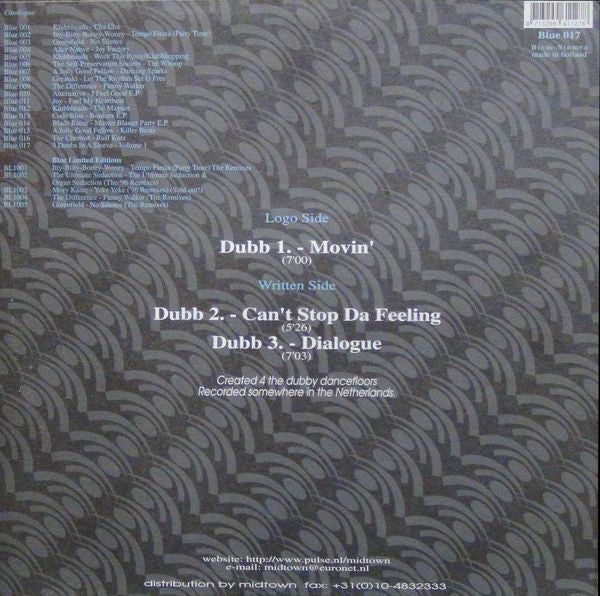 3 Dubbs In A Sleeve : Volume 1 (12")