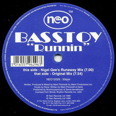 Basstoy : Runnin (12")