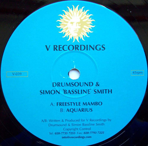 Drumsound & Simon "Bassline" Smith : Freestyle Mambo / Aquarius (12")