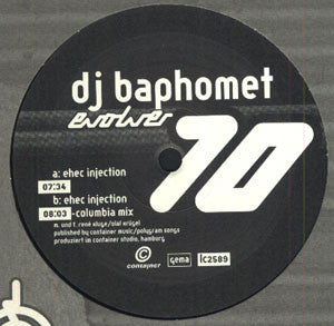 DJ Baphomet : Ehec Injection (12")