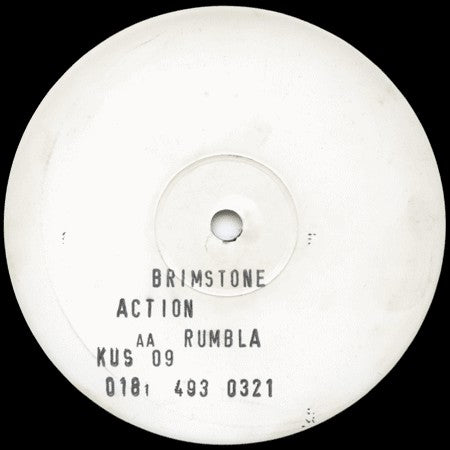 Brimstone (2) : Action / Rumbla (12", Promo, W/Lbl)