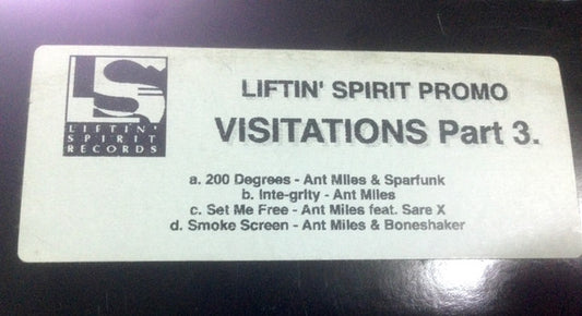 Ant Miles : Visitations Part 3 (2x12", EP, Promo, W/Lbl)