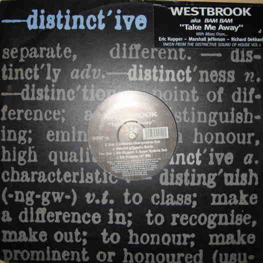Chris Westbrook : Take Me Away (12")
