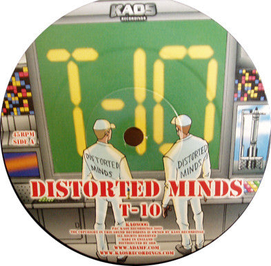 Distorted Minds : T-10 / The Tenth Planet (12")