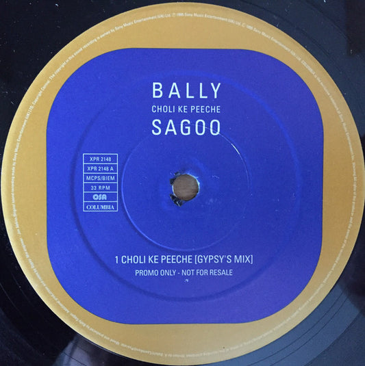 Bally Sagoo : Choli Ke Peeche (12", Promo)