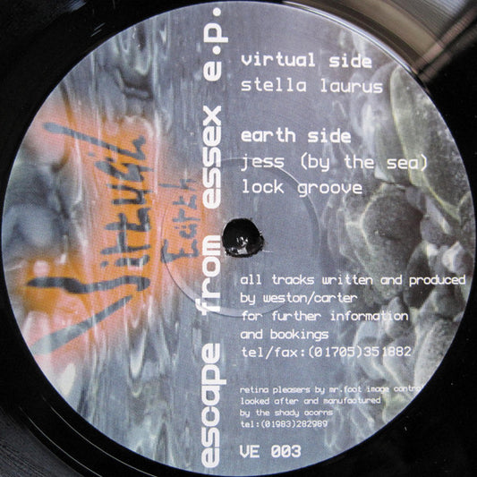 Carter & Weston : Escape From Essex E.P. (12", EP)