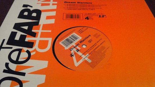 Dream Warriors : My Definition Of A Boombastic Jazz Style (12", Com)