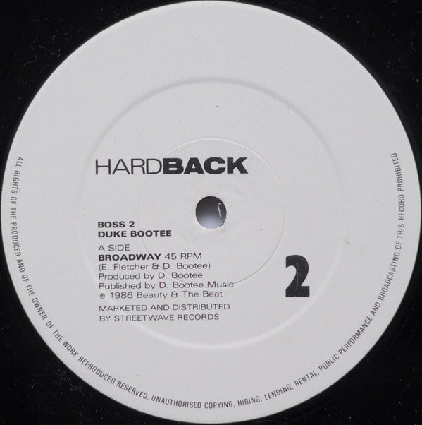 Duke Bootee : Broadway (12")