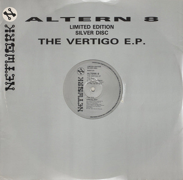 Altern 8 : The Vertigo EP (12", EP, Ltd, MP, Sil)